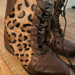 Betsey Johnson Combat Boots